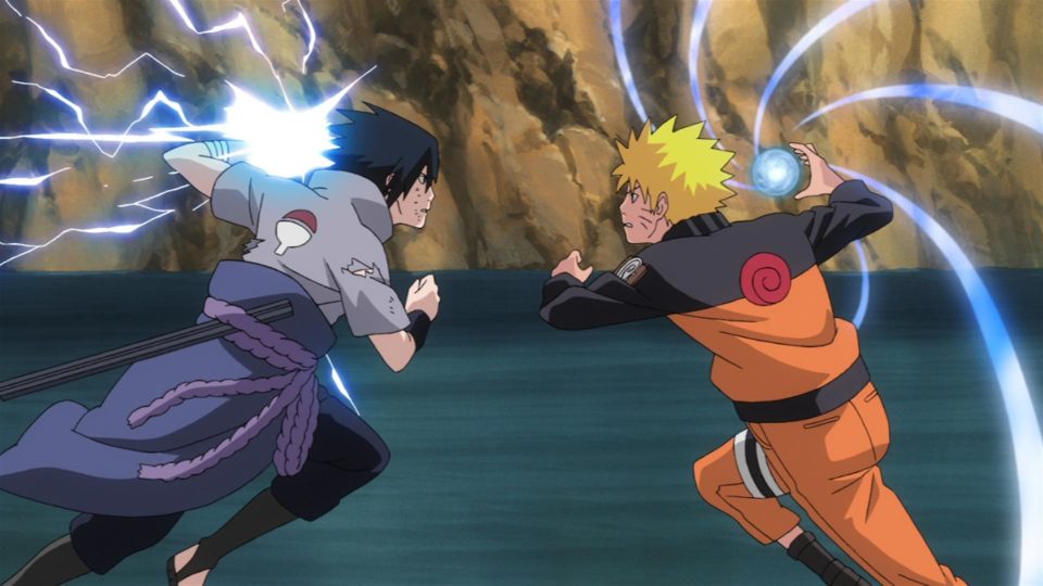 Cartoni Animati Anni 2000: Naruto e Sasuke scontro finale 
